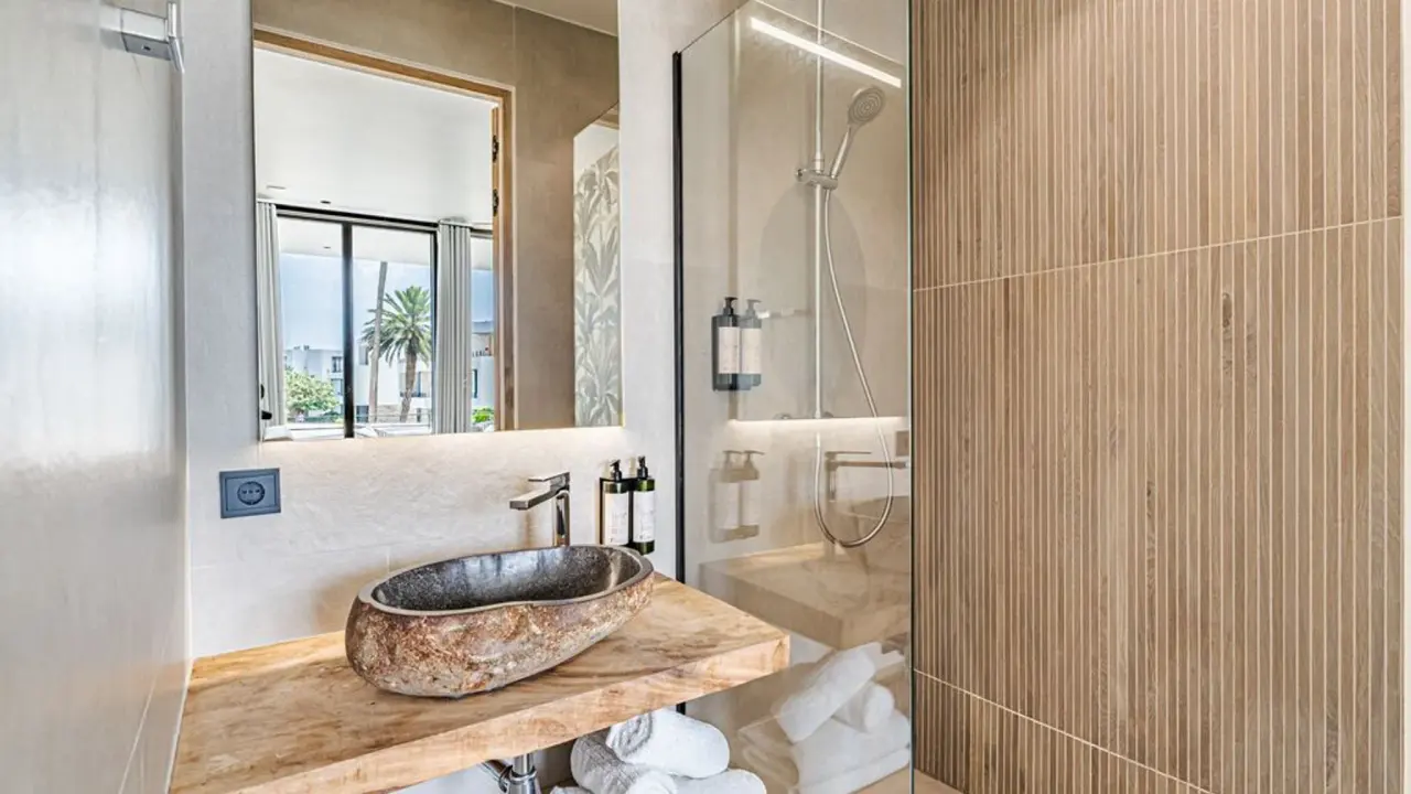 Badkamer bij Van der Valk Bonaire